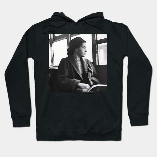 Rosa Parks | Black History Hoodie by Vizewls